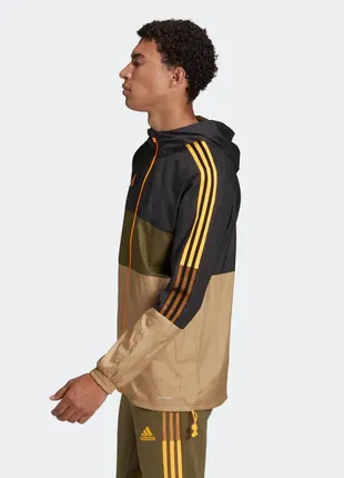 Вітровка adidas tiro winterized windbreaker black/beige h336844 фото