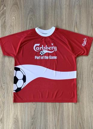 Чоловіча вінтажна спортивна футбольна футболка carlsberg