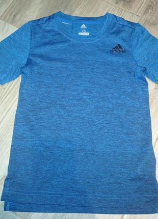 Футболка adidas climalite 7-8р.2 фото