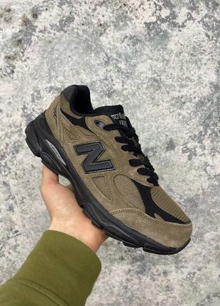 Кросівки new balance 996 x jjjjound black\haki1 фото