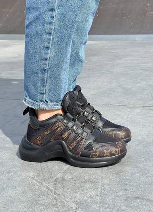 Кроссовки Janoski monogram black