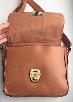 Шкіряна сумка кросс-боді softgrey la redoute кожаная сумка кросс-боди через плечо