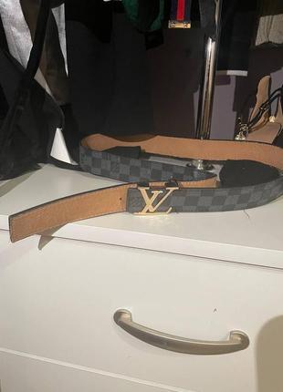 Louis vuitton ремінь пояс шкіряний