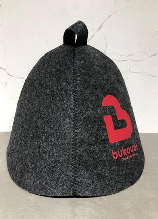 Шапка для бані "bukovel" 2