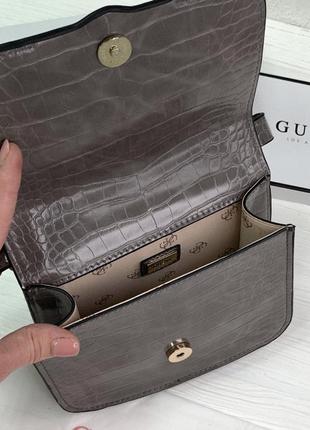 Небольшая сумочка на плечо (6701) grey5 фото