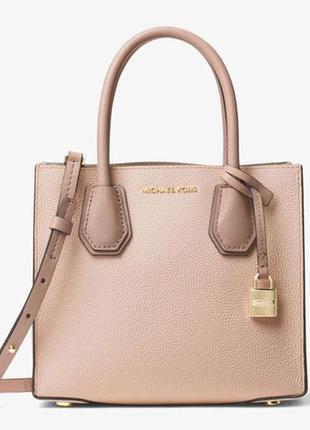 Женская сумка в стиле michael kors mercer rose medium