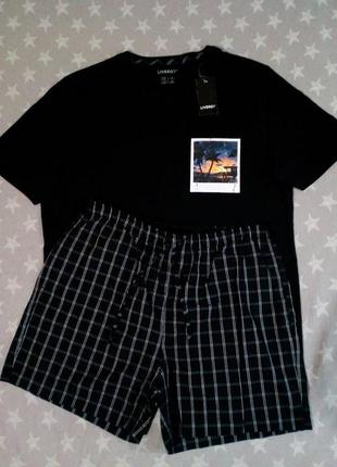 Літній комплект чоловічий піжама домашній костюм livergy германія, футболка шорти2 фото