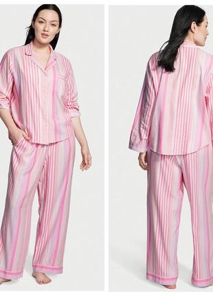 Victoria´s victorias secret виктория сикрет пижама, костюм для сна flannel long pj set2 фото