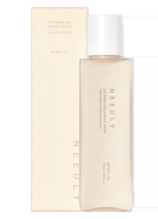 Лосьйон для обличчя ph 5,5 з екстрактом альбатрела 
needly ph balancing essence lotion 145 мл