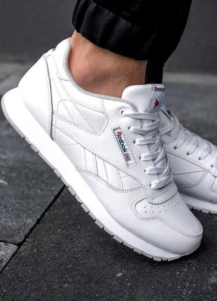 Мужские кроссовки reebok classic, мужественные кроссовки рыбок класссик