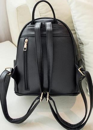 Женский рюкзак в стиле гуччи модный, стильный мини рюкзачок городской эко кожа9 фото