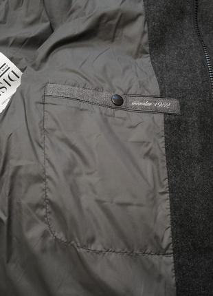 Пуховик шерстяний куртка moncler фінальна ціна5 фото