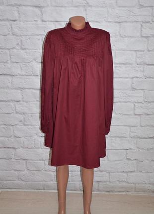 Сукня вільного фасону з об'ємними рукавами "na-kd"