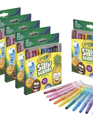 Воскові олівці з ароматом crayola