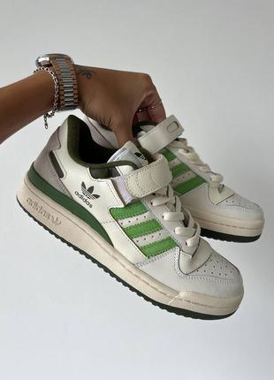 Кросівки жіночі adidas  forum 84 low green premium