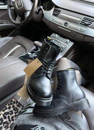 Кожаные сапоги демисезон, dr.martens, ботинки1 фото
