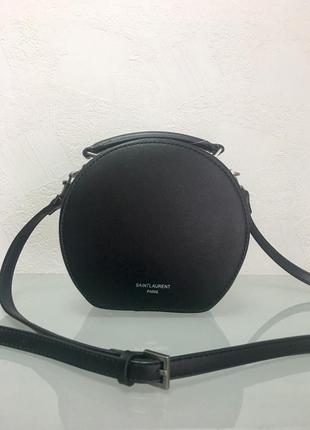 Сумка сумочка жіноча чорна маленька шкіряна