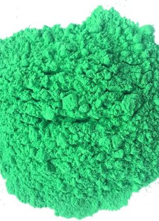 Фарба холі (гулал), зелена, фасування 75 грам, суха порошкова фарба для фествиалів, краски холи