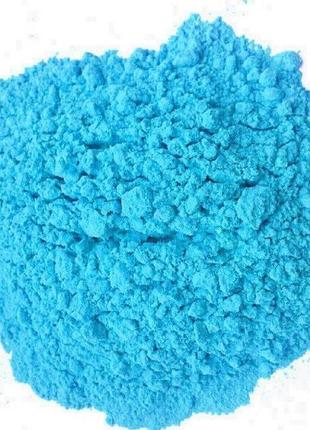 Фарба холі (гулал), голуба, фасування 75 грам, суха порошкова фарба для фествиалів, краски холи