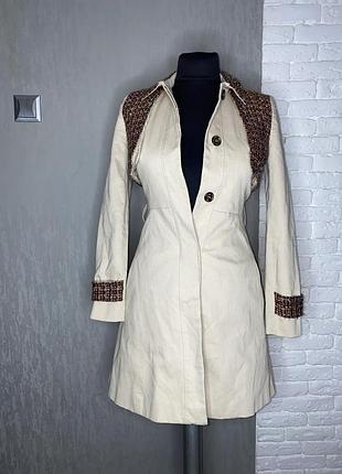 Плащ тренч asos, xs