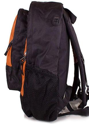 Надежный городской рюкзак onepolar m1106 orange оранжевый прочный качественный 25 литров5 фото