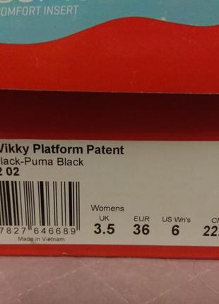 Женские кеды vikky platform patent от puma 364 фото