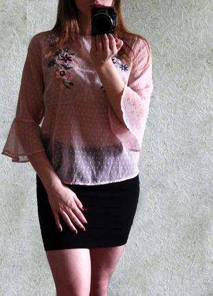 Прозрачная блузка atmosphere