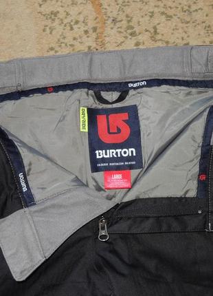 Фирменные теплые мембранные лыжные штаны burton dryride p.152-1583 фото