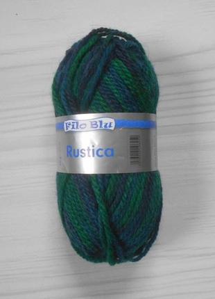 Мягкая полушерстяная пряжа с альпака rustico