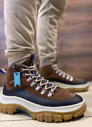 Мужские оригинальные зимние ботинки gant hillark3 фото