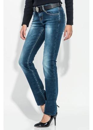 Karma (оригинал) германия тертые прямые джинсы  стрейч