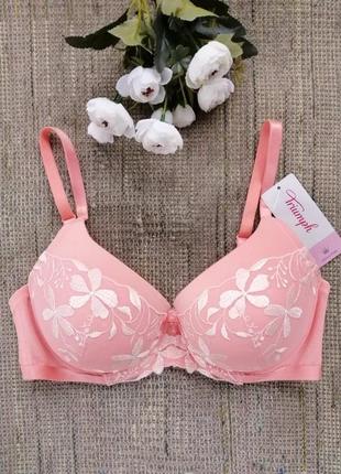 Персиковий бюстгальтер triumph sexy angel 75d