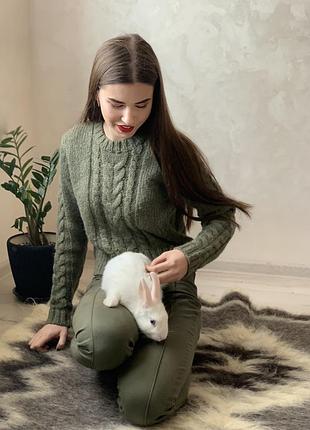 Тёплый джемпер h&m