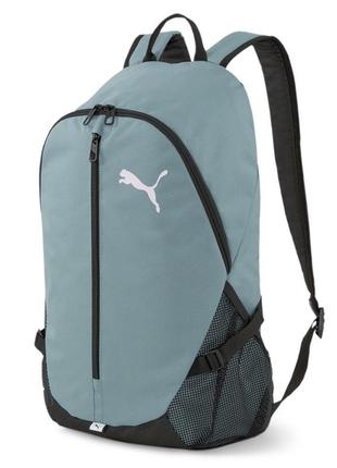 Рюкзак спортивный puma plus backpack 078868 04 (бирюзовый, мягкие ремни, отсек под ноутбук, 20 л, бренд пума)