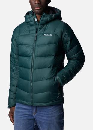 Пуховик columbia термо куртка men's centennial creek™ ii down hooded jacket wo0405-3701 фото