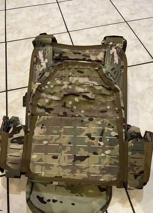 Плитоноска/броньожилет plate carrier cordura 1000 yakeda vt-6094a/5.11/helikon/idogear/emerson/8fields8 фото