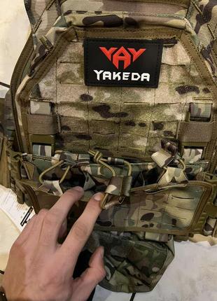 Плитоноска/броньожилет plate carrier cordura 1000 yakeda vt-6094a/5.11/helikon/idogear/emerson/8fields7 фото