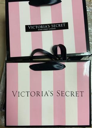 Подарунковий пакет victoria's secret маленький 20*152 фото