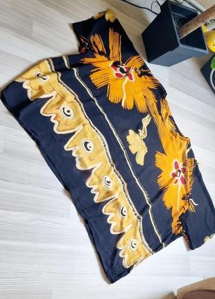Батальгая безразмерная блуза сток в кришнаитском стиле3 фото