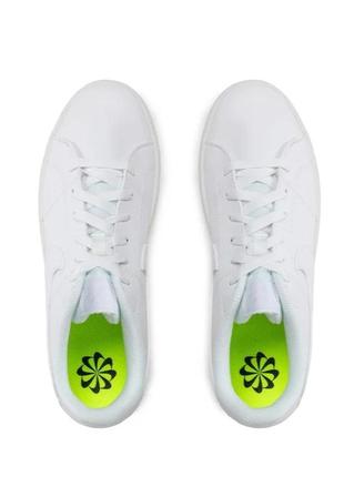 Кроссовки nike court royale 2 better essential dh3160-100 р.42,5 белый3 фото