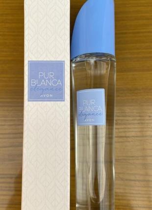 Жіноча туалетна вода pur blanca elegance avon,