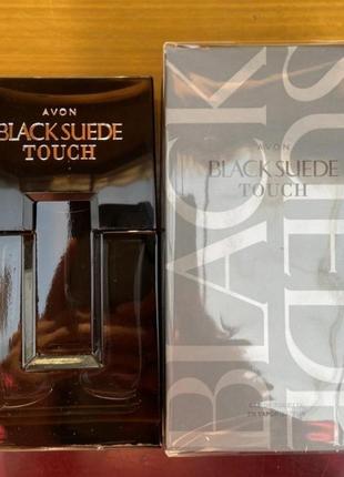 Чоловічий аромат black suede touch (75мл) avon. блек сюд тач ейвон1 фото