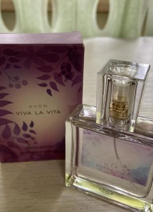 Жіночий аромат парфумів viva la vita (30 мл) віва ла віта avon