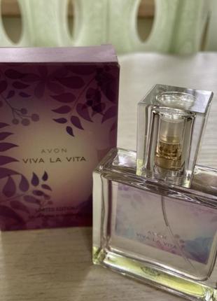 Женский аромат парфюма viva la vita (30 мл) овкая ла вита avon