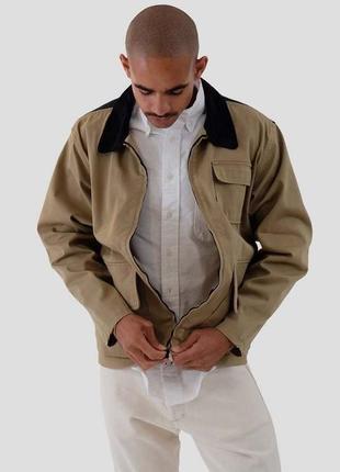 Супер крута куртка жакет levi's ® skate hunters jacket beige оригинал нова1 фото