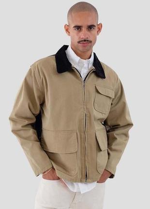 Супер крута куртка жакет levi's ® skate hunters jacket beige оригинал нова2 фото