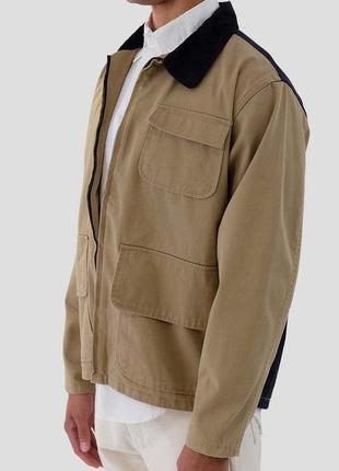 Супер крута куртка жакет levi's ® skate hunters jacket beige оригинал нова4 фото
