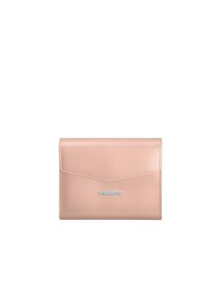 Женская маленькая кожаная сумка кросс-боди через плечо или на пояс из натуральной кожи розовая9 фото