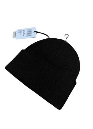 Шапка carhartt chase beanie black3 фото