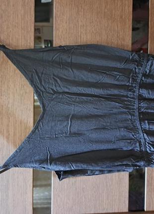 Черный комбинезон, широкая штанка, на брители, размер s1 фото
